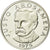 Moneta, Panama, 25 Centesimos, 1975, Franklin Mint, FDC, Rame ricoperto in