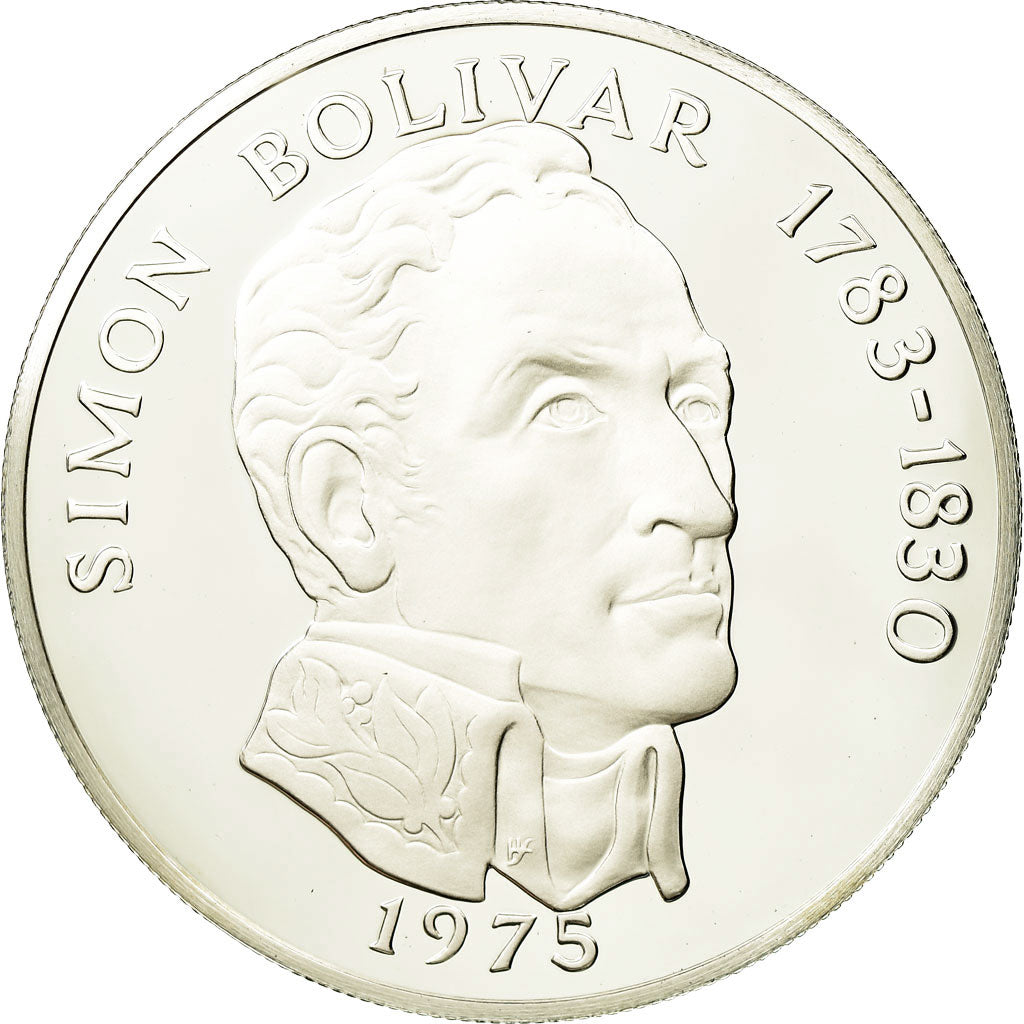 Monnaie, Panama, 20 Balboas, 1975, U.S. Mint, FDC, Argent, KM:31