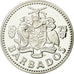 Coin, Barbados, 10 Dollars, 1975, Franklin Mint, MS(60-62), Silver, KM:17a