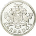 Coin, Barbados, 10 Dollars, 1975, Franklin Mint, MS(65-70), Silver, KM:17a