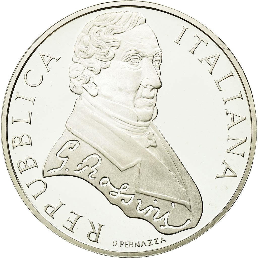 Italy, 10 Euro, 2014, MS(65-70), Silver, KM:368