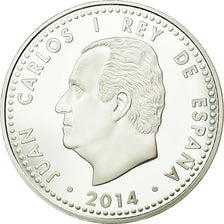 Spagna, 10 Euro, 2014, FDC, Argento, KM:1309