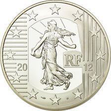 France, 10 Euro, 2012, MS(65-70), Silver, KM:1889