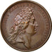 France, Medal, Louis XIV, History, Mauger, AU(50-53), Bronze, Divo:228