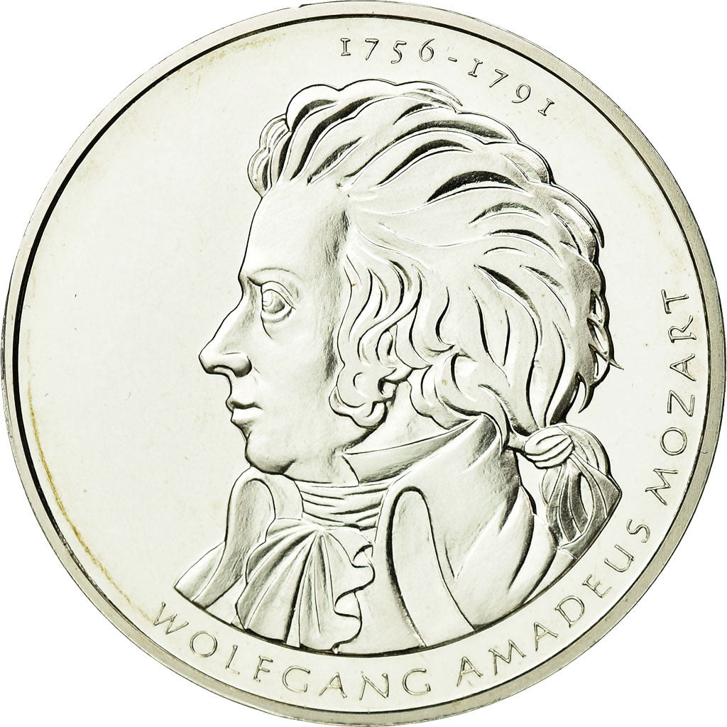 GERMANY - FEDERAL REPUBLIC, 10 Euro, 2006, MS(65-70), Silver, KM:248