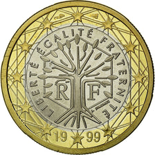 France, Euro, 1999, MS(65-70), Bi-Metallic, KM:1288