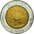 Moneda, Italia, 500 Lire, 1988, Rome, MBC+, Bimetálico, KM:111