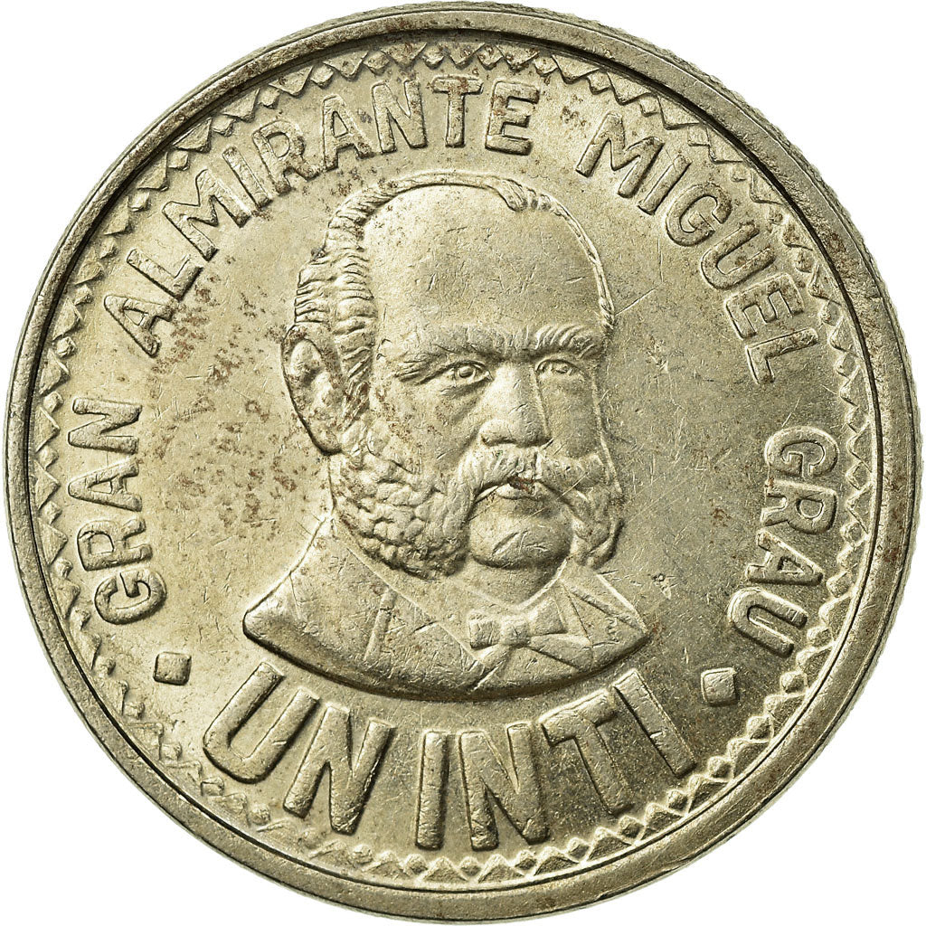 Monnaie, Pérou, Inti, 1987, Lima, SUP, Copper-nickel, KM:296