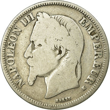 Münze, Frankreich, Napoleon III, Napoléon III, 2 Francs, 1867, Bordeaux, SGE