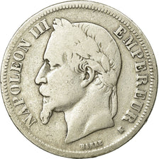 Moneta, Francja, Napoleon III, Napoléon III, 2 Francs, 1867, Bordeaux