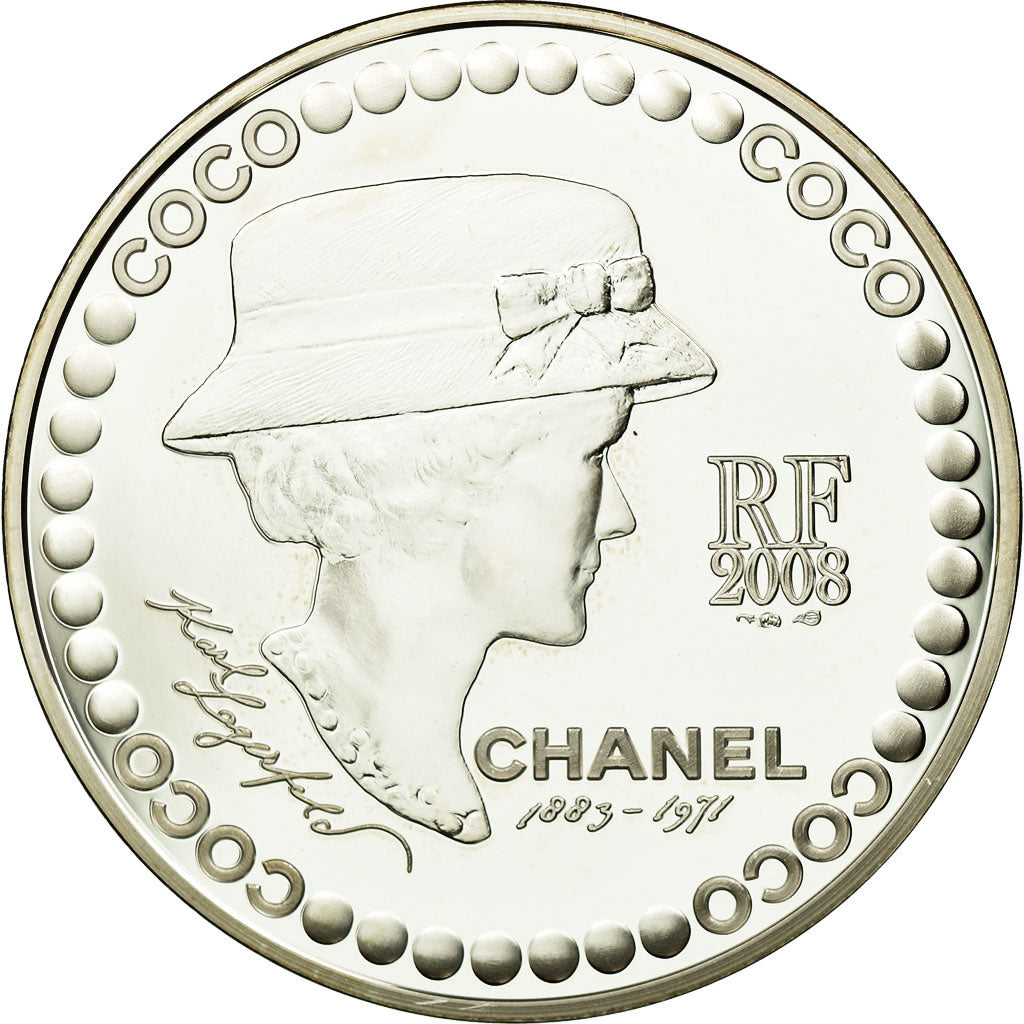 France, 5 Euro, 2008, MS(65-70), Silver, Gadoury:EU292