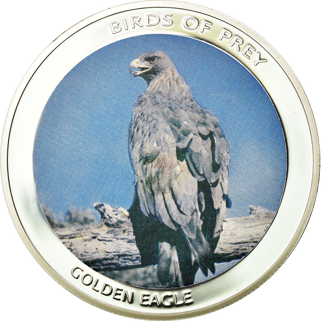 Coin, Malawi, Birds of prey, 10 Kwacha, 2010, MS(65-70), Silver plated
