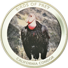 Coin, Malawi, Birds of prey, 10 Kwacha, 2010, MS(65-70), Silver plated