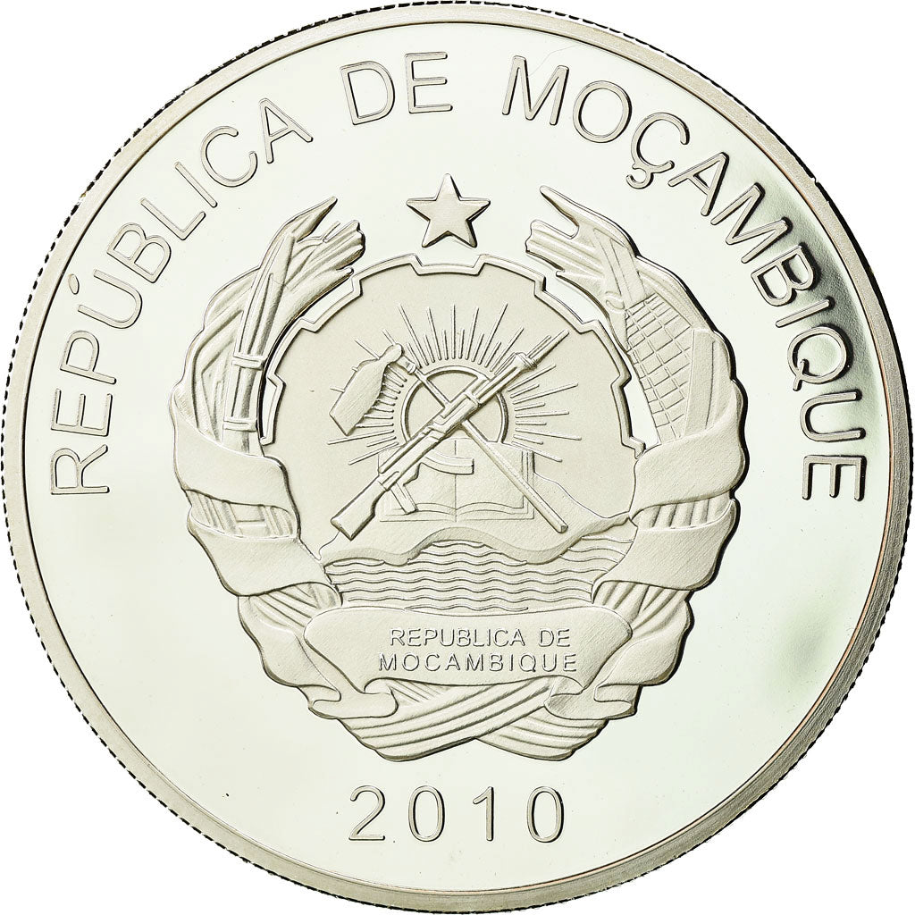 Mozambique, Medal, Mega towers - Burjdubai tower - Arabia, Arts & Culture, 2010