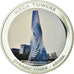 Moçambique, Medal, Mega towers - Dynamic Tower - Arabia, Artes e Cultura, 2010
