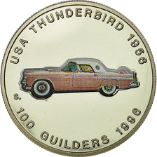 Coin, Surinam, 100 Guilder, 1996, MS(65-70), Copper-nickel, KM:46