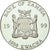 Moeda, Zâmbia, 1000 Kwacha, 1999, British Royal Mint, MS(65-70), Silver plated