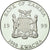 Coin, Zambia, 1000 Kwacha, 1999, British Royal Mint, MS(65-70), Silver plated