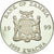 Moneda, Zambia, 1000 Kwacha, 1999, British Royal Mint, MBC, Silver Plated