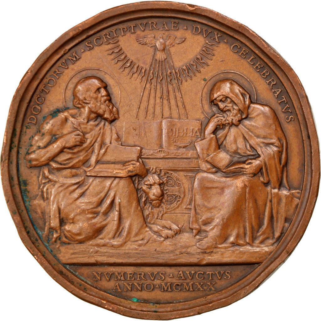 Vatican, Religions & beliefs, Medal, VF(30-35), Bronze, 44, 32.00