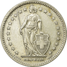 Coin, Switzerland, 2 Francs, 1948, Bern, AU(50-53), Silver, KM:21