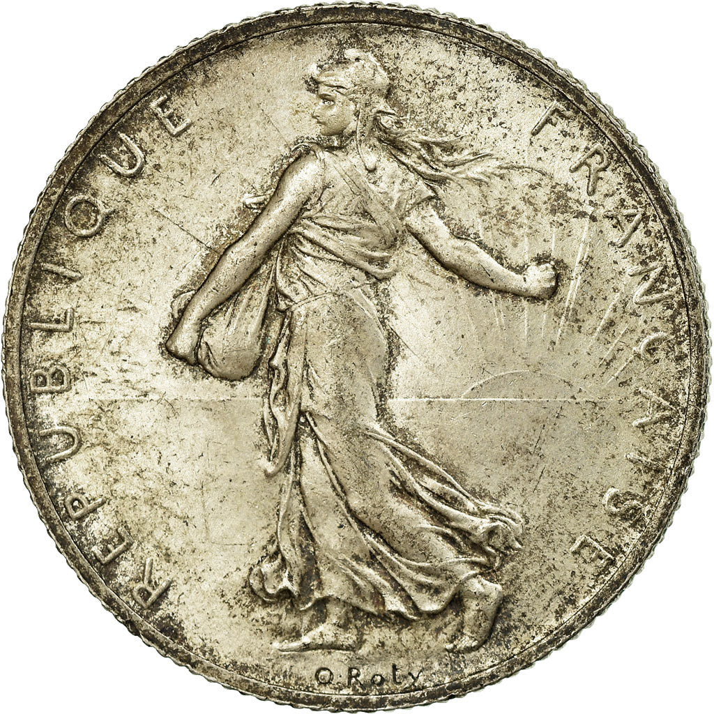 Monnaie, France, Semeuse, 2 Francs, 1914, Paris, TTB, Argent, Gadoury:532