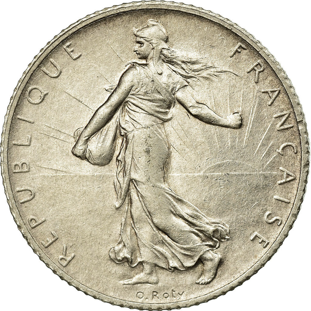 Moneta, Francia, Semeuse, Franc, 1898, Paris, BB, Argento, KM:844.1, Gadoury:467