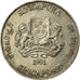 Moneta, Singapur, 20 Cents, 1991, British Royal Mint, VF(30-35), Miedź-Nikiel