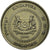Moneta, Singapur, 10 Cents, 2009, Singapore Mint, EF(40-45), Miedź-Nikiel