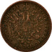 Moneta, Austria, Franz Joseph I, Kreuzer, 1860, BB, Rame, KM:2186