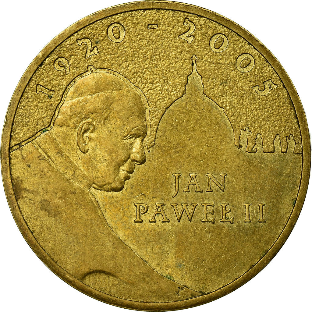 Monnaie, Pologne, 2 Zlote, 2005, Warsaw, TB, Laiton, KM:525