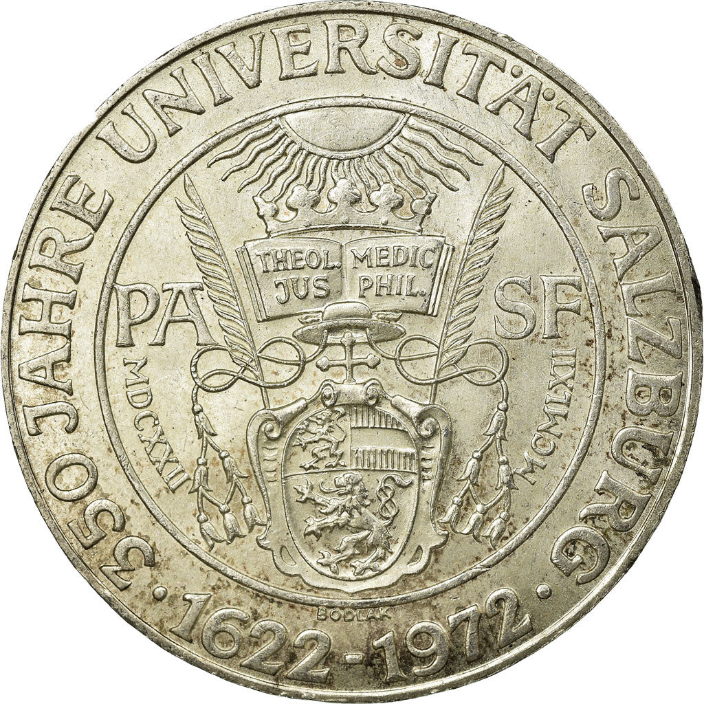 Coin, Austria, 50 Schilling, 1972, VF(30-35), Silver, KM:2913