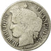 Moneta, Francia, Cérès, 20 Centimes, 1850, Paris, B+, Argento, KM:758.1