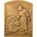 Francja, Medal, Trzecia Republika Francuska, Fauna, AU(55-58), Bronze