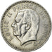 Moeda, Mónaco, Louis II, 5 Francs, 1945, EF(40-45), Alumínio, KM:122