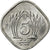 Coin, Pakistan, 5 Paisa, 1989, AU(55-58), Aluminum, KM:52