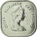 Monnaie, Etats des caraibes orientales, Elizabeth II, 2 Cents, 1996, SUP