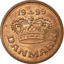 Monnaie, Danemark, Margrethe II, 50 Öre, 1999, Brondby, TTB, Bronze, KM:866.2