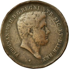 Coin, ITALIAN STATES, NAPLES, Ferdinando II, 10 Tornesi, 1840, VF(20-25)