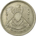 Coin, Egypt, 10 Milliemes, 1972/AH1392, EF(40-45), Aluminum, KM:A426