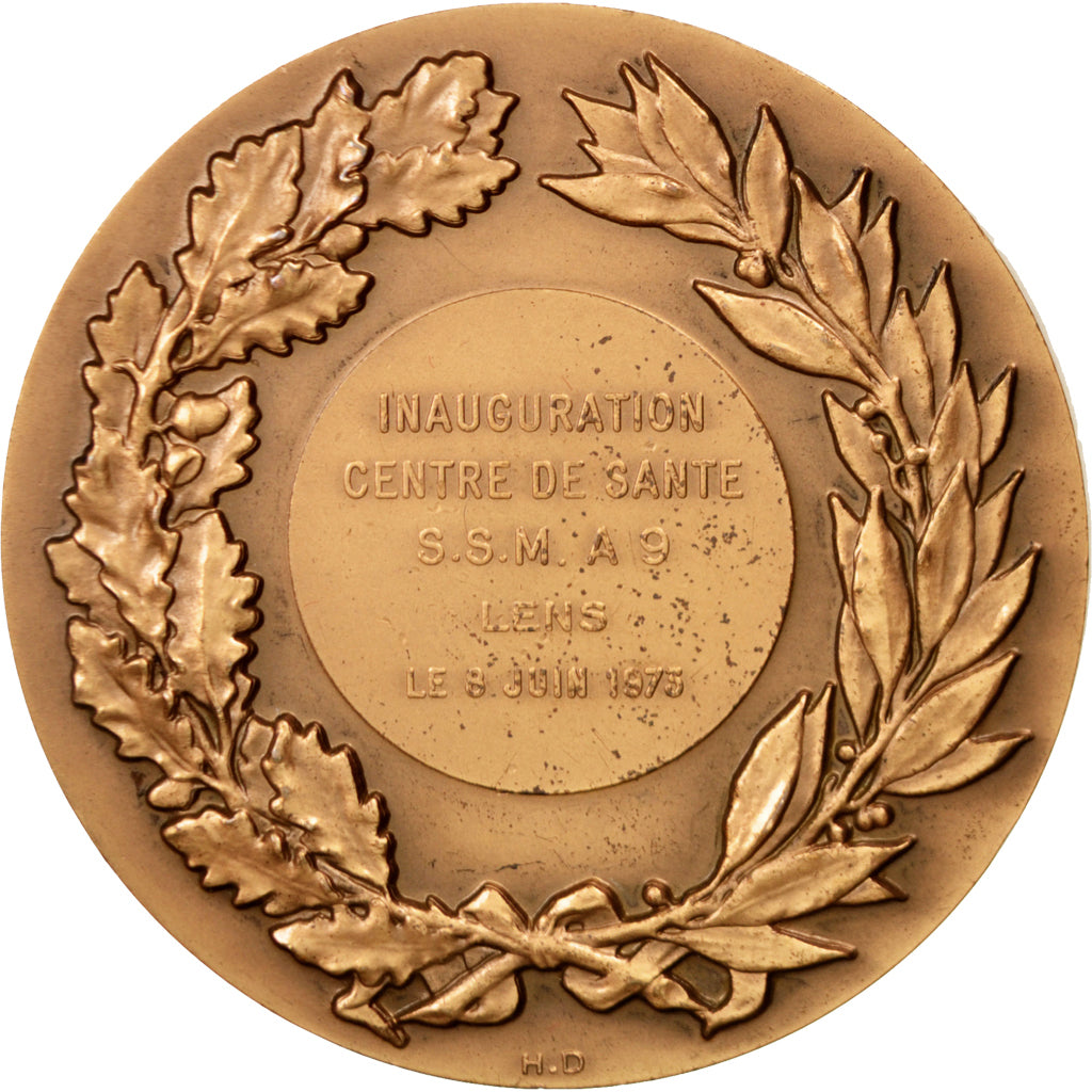 Francia, Medal, French Fifth Republic, Medicine, Delannoy, SPL-, Bronzo
