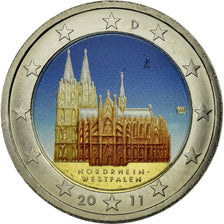 Bundesrepublik Deutschland, 2 Euro, 2011, Colorised, VZ, Bi-Metallic, KM:293
