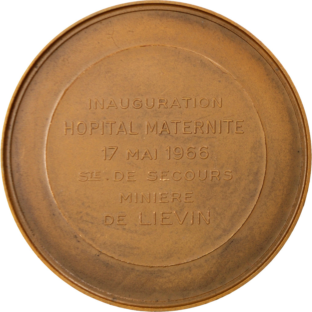 FRANCE, Medicine, French Fifth Republic, Medal, MS(60-62), Blin, Bronze, 49,...