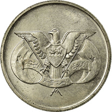 Moneta, Repubblica Araba dello Yemen, 5 Fils, 1974/AH1394, BB, Ottone, KM:34