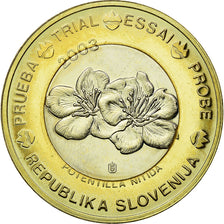 Coin, Slovenia, Euro, 2003, AU(55-58), Bi-Metallic, KM:Pn24