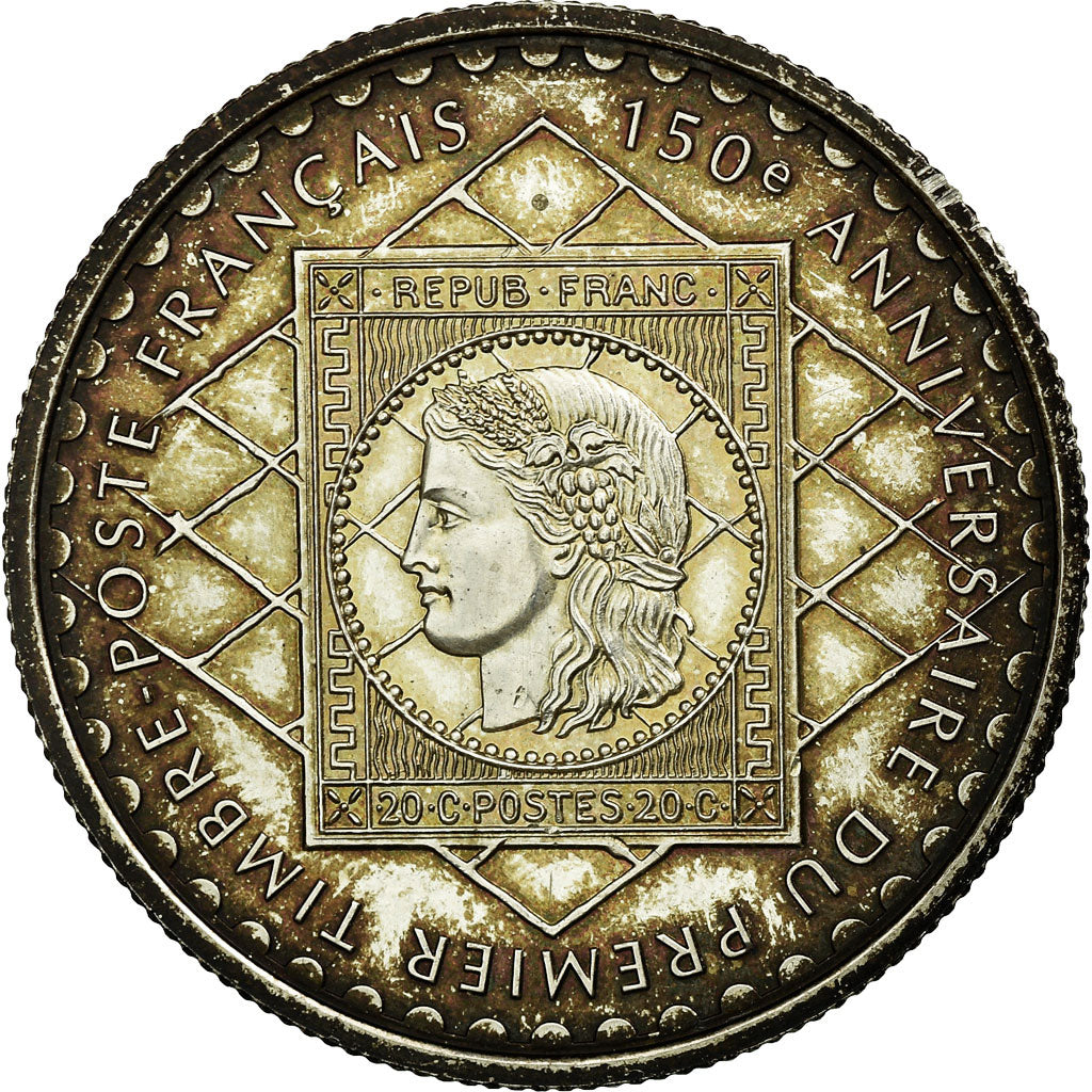 Coin, France, Franc, 1999, Paris, EF(40-45), Silver, KM:1214, Gadoury:C231