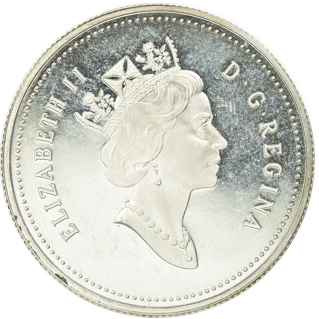 Coin, Canada, Elizabeth II, 50 Cents, 1996, Royal Canadian Mint, Ottawa