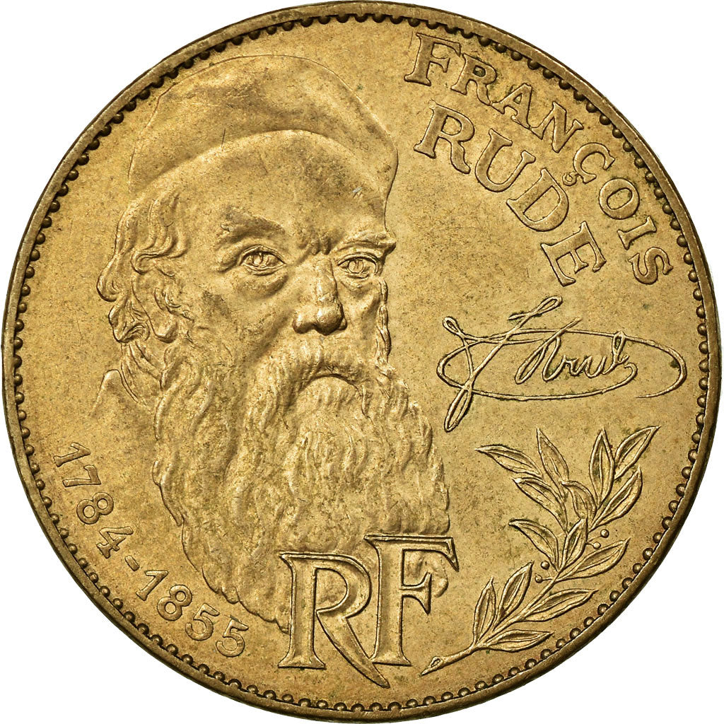 Münze, Frankreich, François Rude, 10 Francs, 1984, Paris, S+, Nickel-Bronze