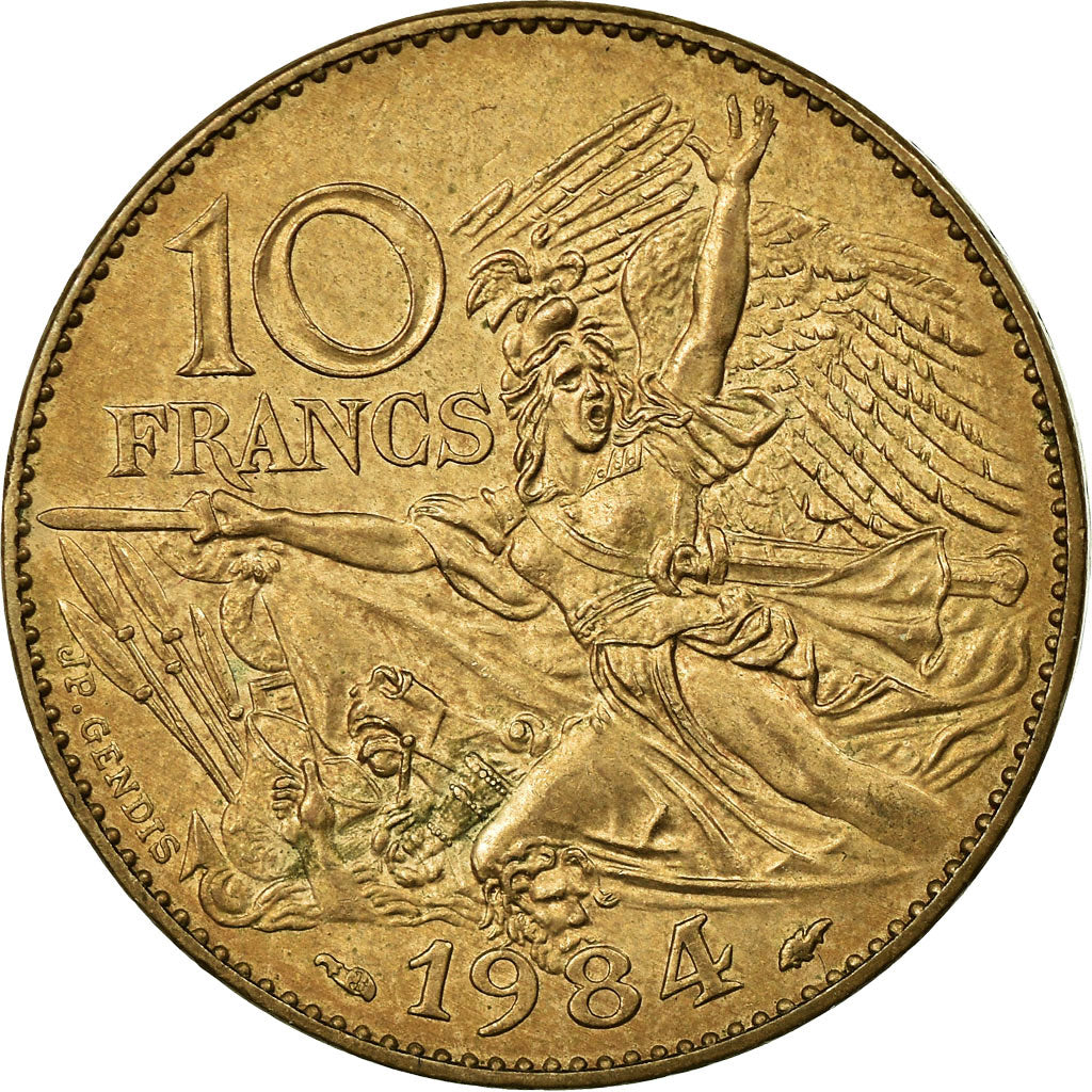 Münze, Frankreich, François Rude, 10 Francs, 1984, Paris, S+, Nickel-Bronze