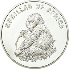 Coin, Uganda, 1000 Shillings, 2003, MS(65-70), Silver Plated Bronze, KM:102
